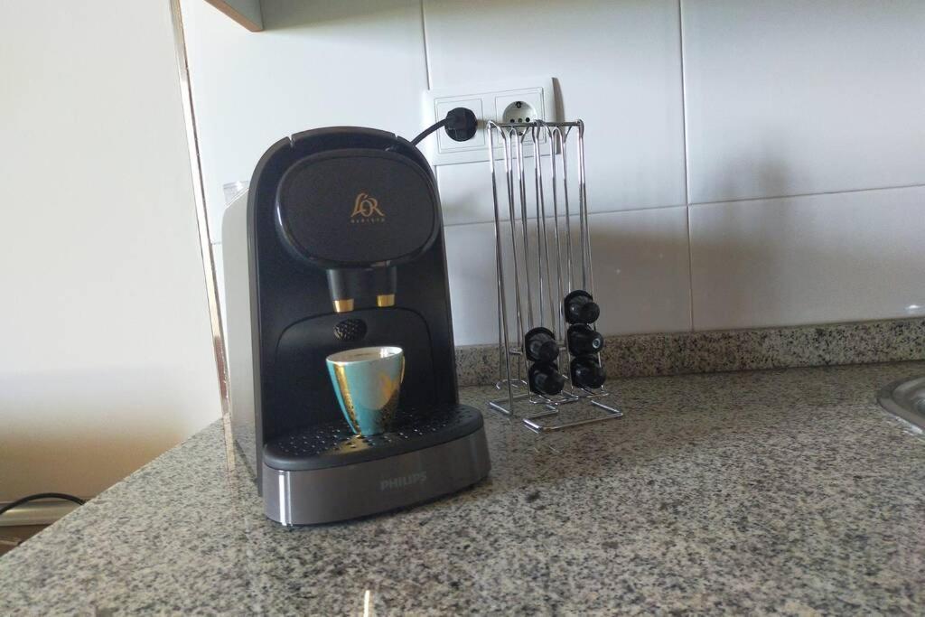 Apartamento Para 5 Personas Frente Al Mar Con Piscina Y Parking Cubelles Kültér fotó